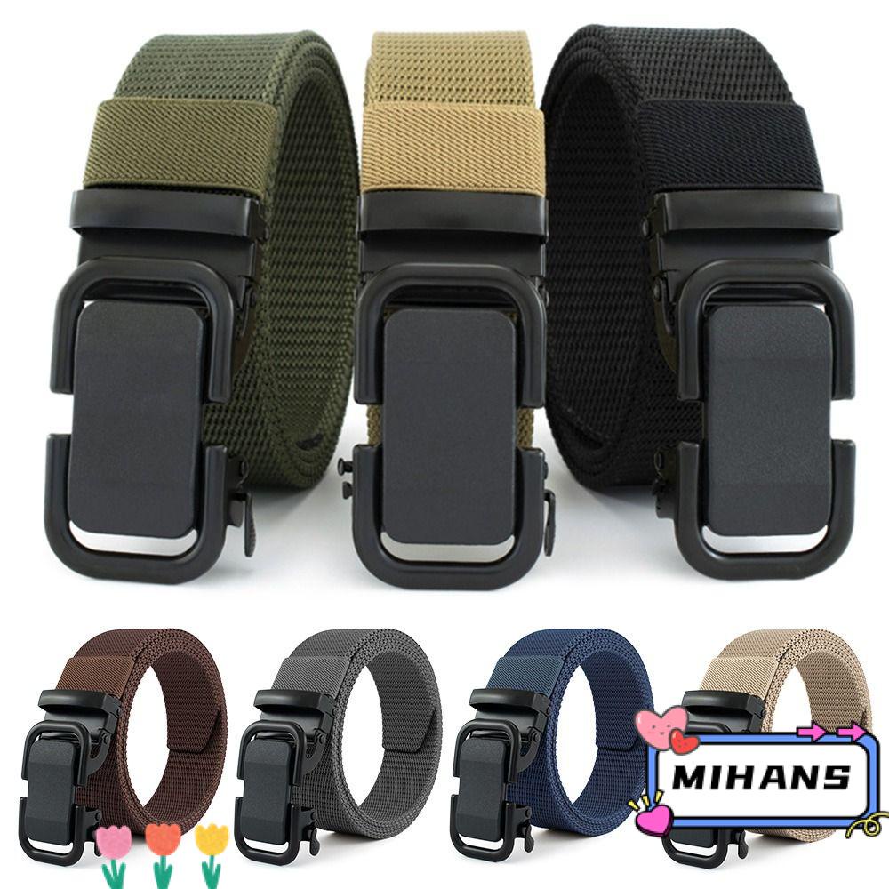 Thắt Lưng Bện Sợi Nylon Thiết Kế Đơn Giản Sang Trọng