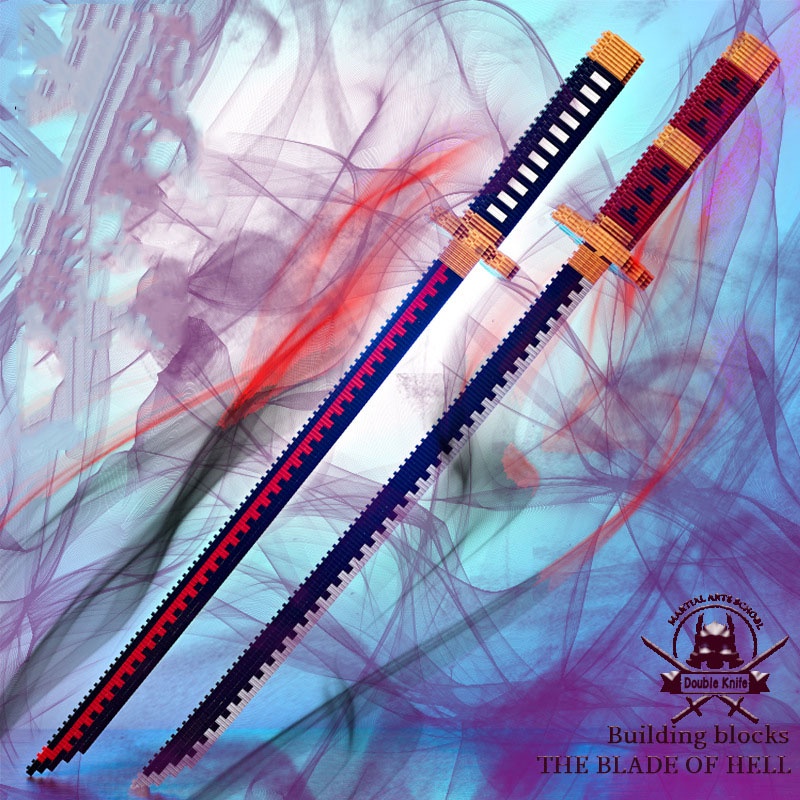 Đồ Chơi Lắp Ráp LEGO Mô Hình Thanh Bảo Kiếm Của Zoro trong One Piece - Kèm theo phiên bản có vỏ kiếm