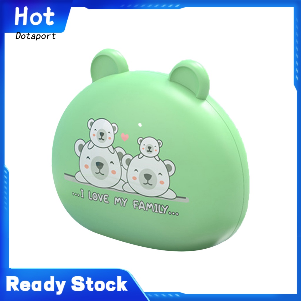 Tai Nghe Nhét Tai KDDT- Giắc Cắm 3.5mm Âm Thanh HiFi Có Hộp Đựng Họa Tiết Hoạt Hình Cho Điện Thoại Thông Minh