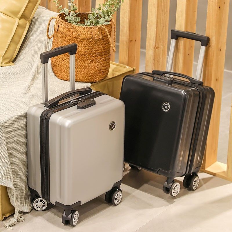 Vali 14 inch nam nhỏ nhẹ lên máy bay mật khẩu mới vali nữ sinh viên bánh xe im lặng 16 trường hợp xe đẩy