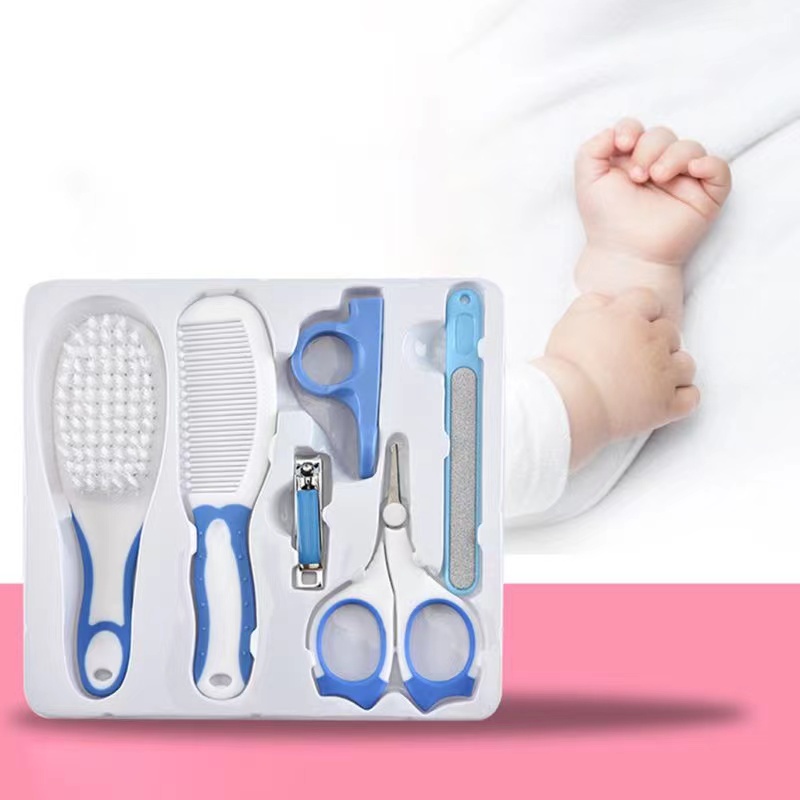 Bộ 6 Dụng Cụ Chăm Sóc Móng Tay Cho Bé Sơ Sinh