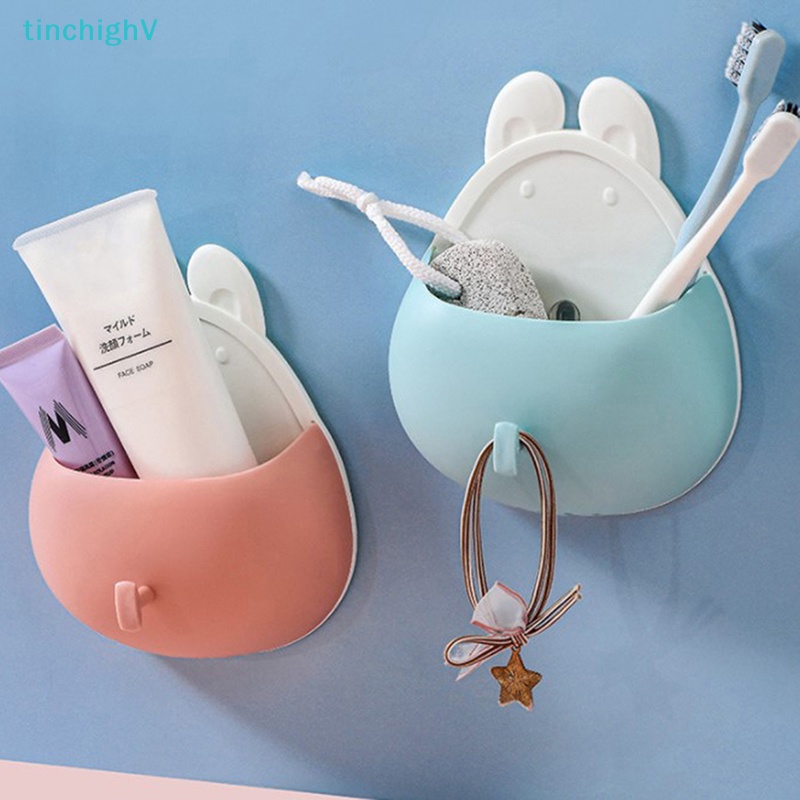 Giá Đỡ Bàn Chải Đánh Răng Gắn Tường Hình Thú Hoạt Hình Trang Trí Phòng Tắm