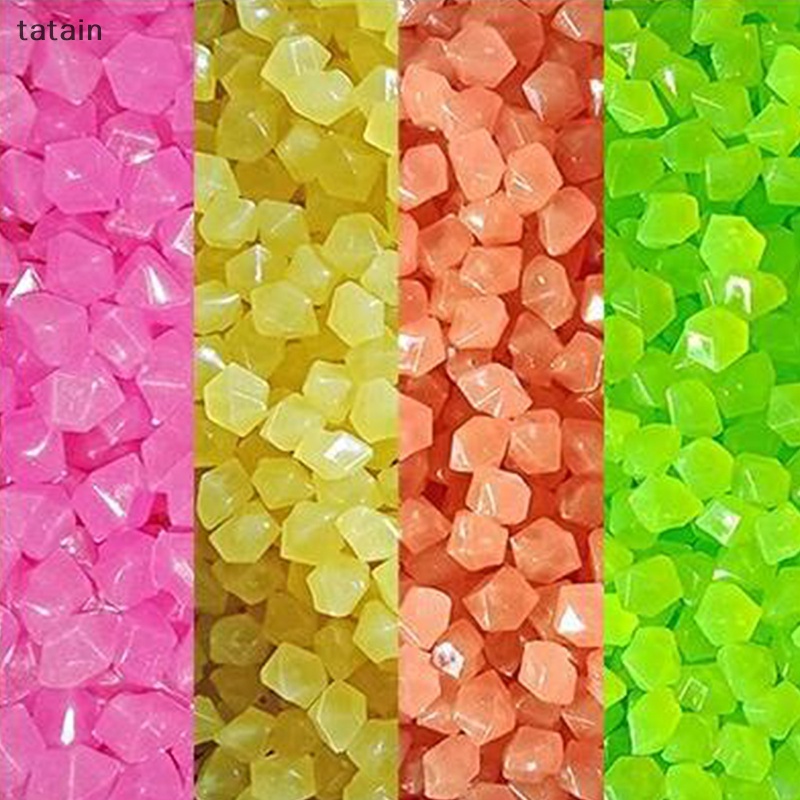 Set 50 Viên Đá Dạ Quang Dùng Trang Trí Sân Vườn Tiện Dụng