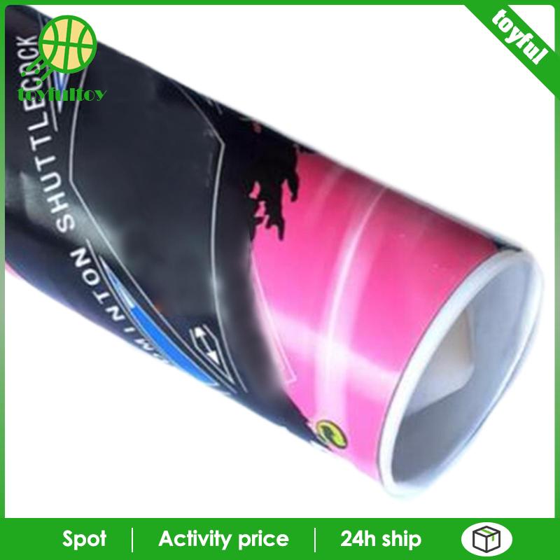 Set 3 Quả Cầu Lông Màu Trắng Dùng Luyện Tập Giải Trí Trong Nhà / Ngoài Trời