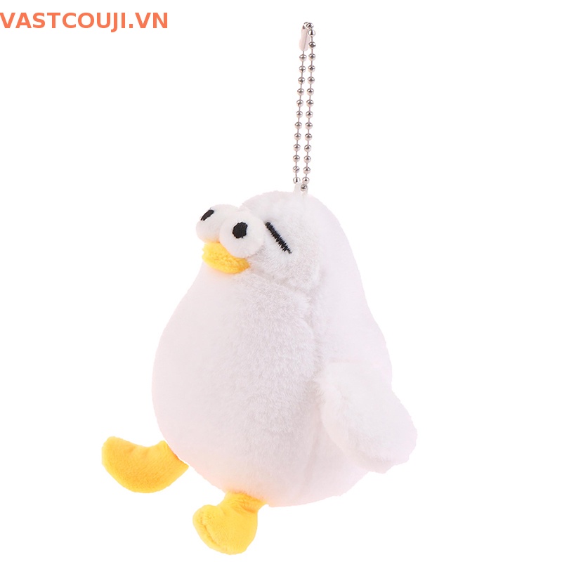 Đồ chơi nhồi bông Hình Chú Gà Con Đáng Yêu 12cm Gắn Móc Khóa