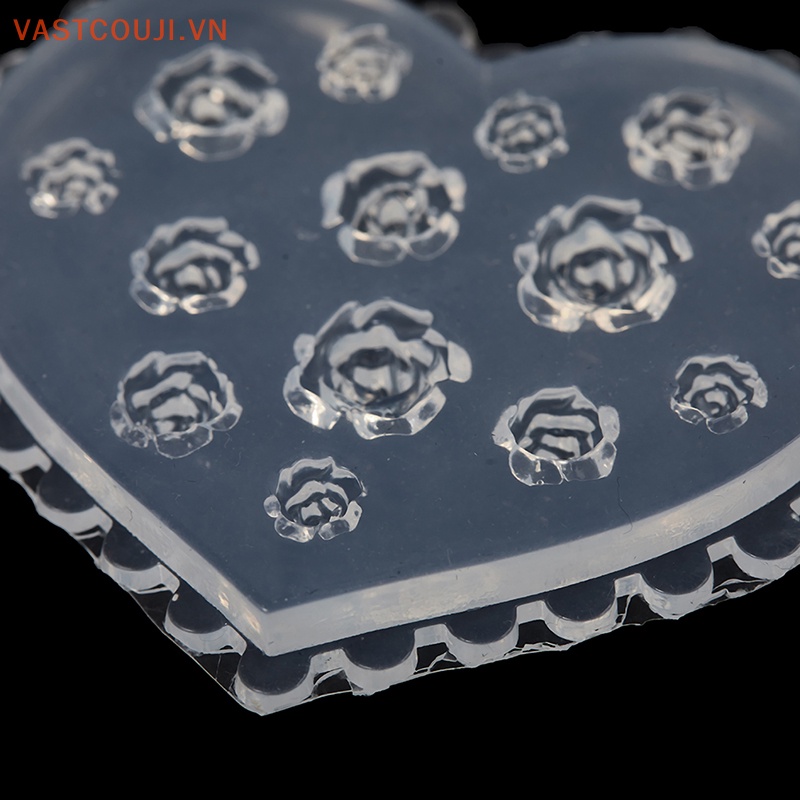 Khuôn Silicon Tạo Hình Trang Trí Móng Tay 3D DIY