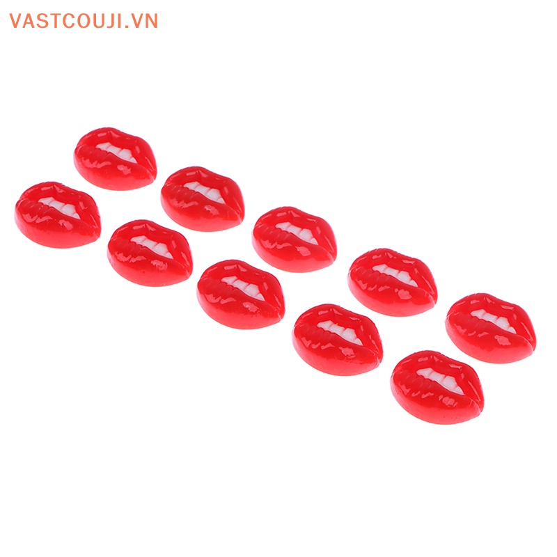 10 Móc Khóa Hình Đôi Môi Đỏ Gợi Cảm