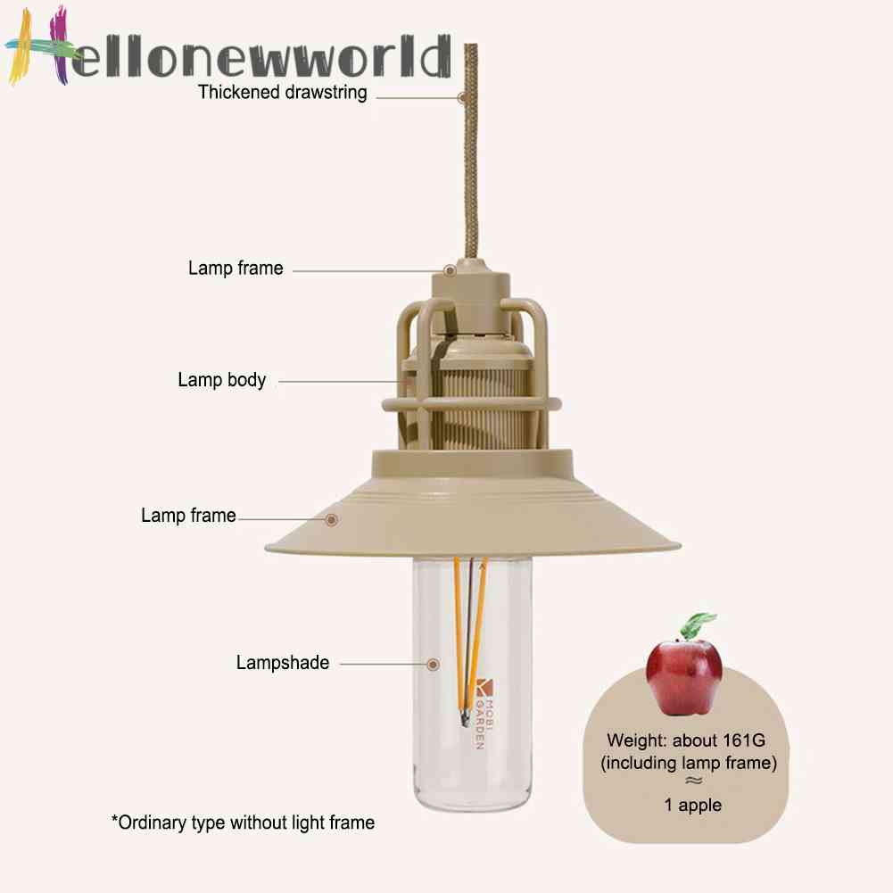 Đèn LED Mềm Mại Phong Cách Vintage Tiện Dụng Cho Tiệc BBQ Ngoài Trời