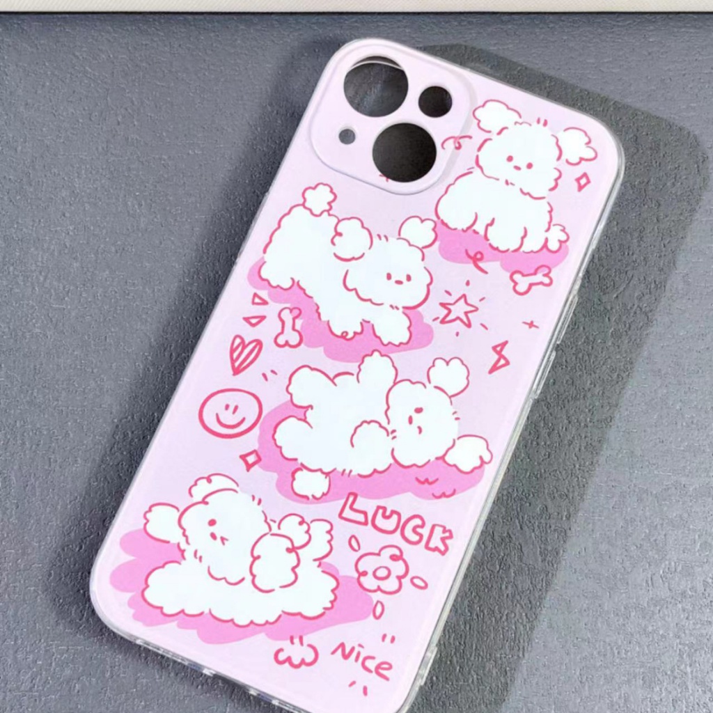 ✅Ốp Điện Thoại Trong Suốt In Hình Gấu Dễ Thương Cho Iphone 13 1412 14promax 1113 Pro NAJ1