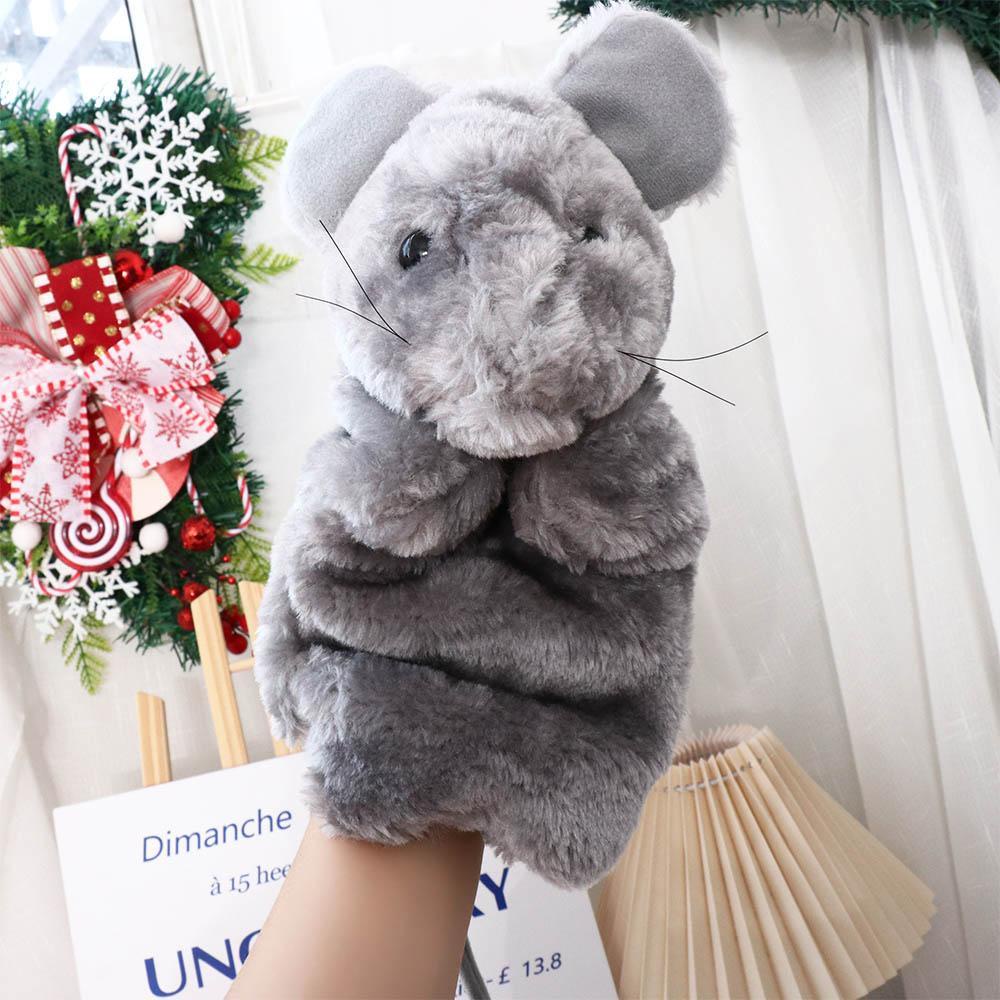 LANFY Con Rối Tay Hình Chuột Nhồi Bông Ngộ Nghĩnh Cho Bé