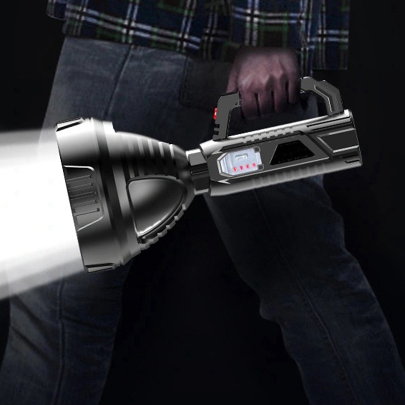 Đèn Pin Sạc USB Abs Đa Năng Có Thể Sạc Lại Tiện Dụng