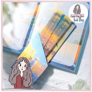 Set 30 pcs stickers dài trang trí chủ đề “Chuyện của mây trời”