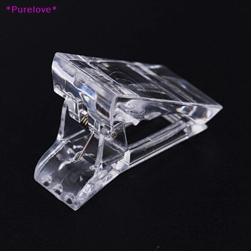 Set 5 Kẹp Nối Dài Móng Tay DIY Bằng Poly Nhanh Chóng Mới