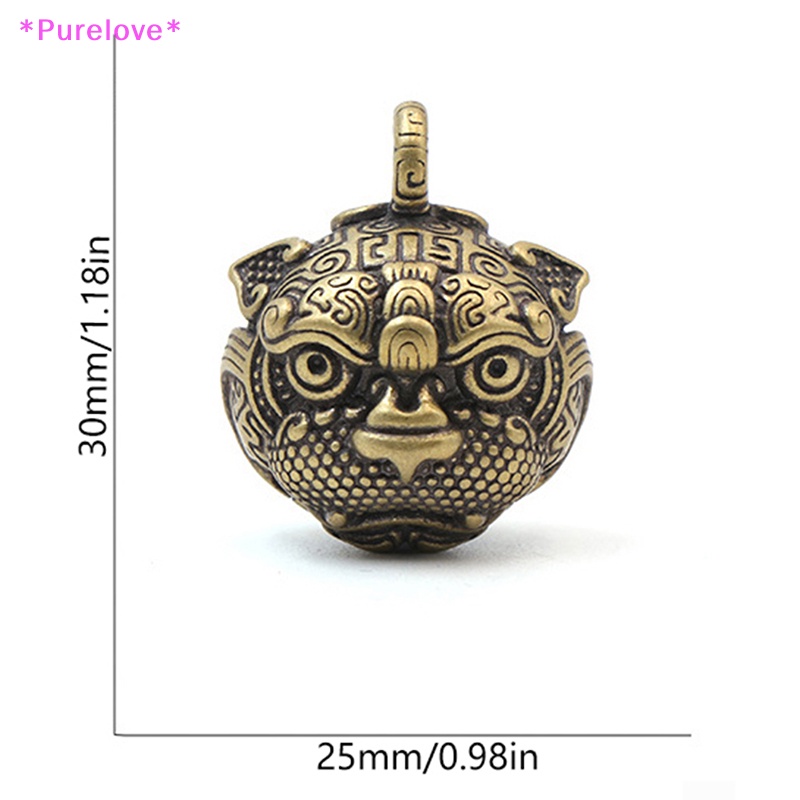 Chuông / Móc Khóa Handmade Bằng Đồng Thau Phong Cách Trung Hoa Cổ Điển Mới