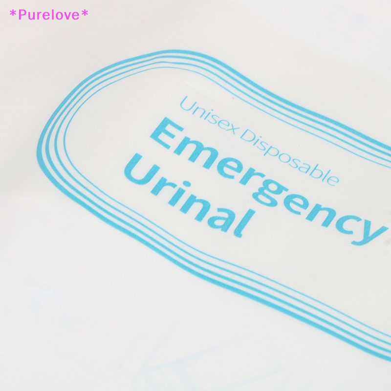 Set 4 Túi Đi Vệ Sinh Khẩn Cấp 700ml Sử Dụng Một Lần Tiện Lợi Mới