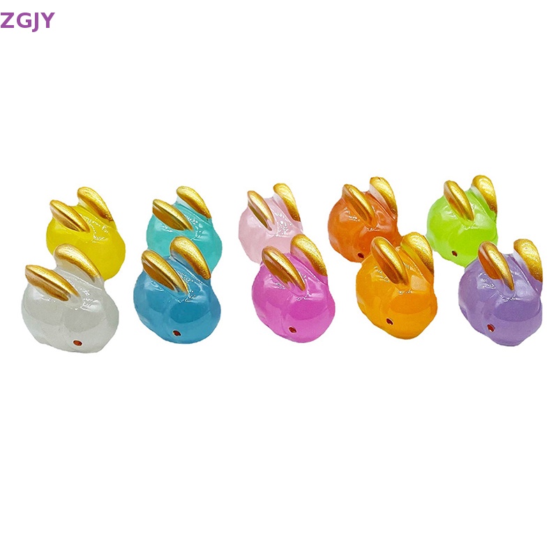 1 Tượng Thỏ Dạ Quang Trang Trí Nhà Cửa Mới