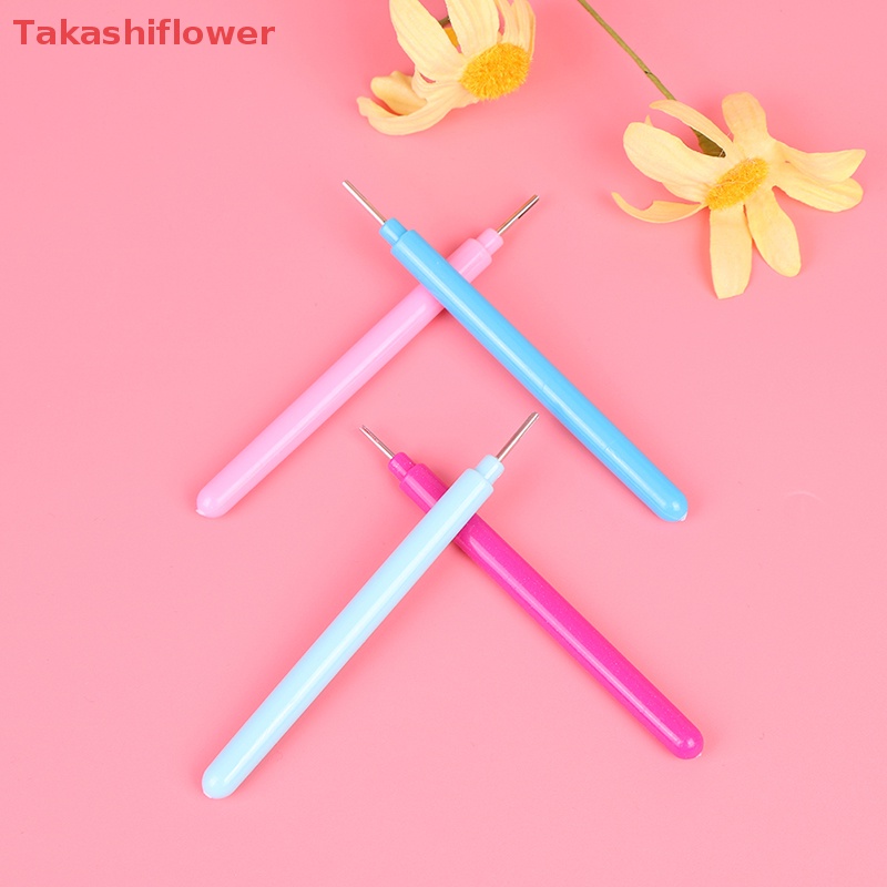 (Takashiflower) Dụng Cụ Cuốn Giấy Quilling Có Rãnh Bút Thủ Công
