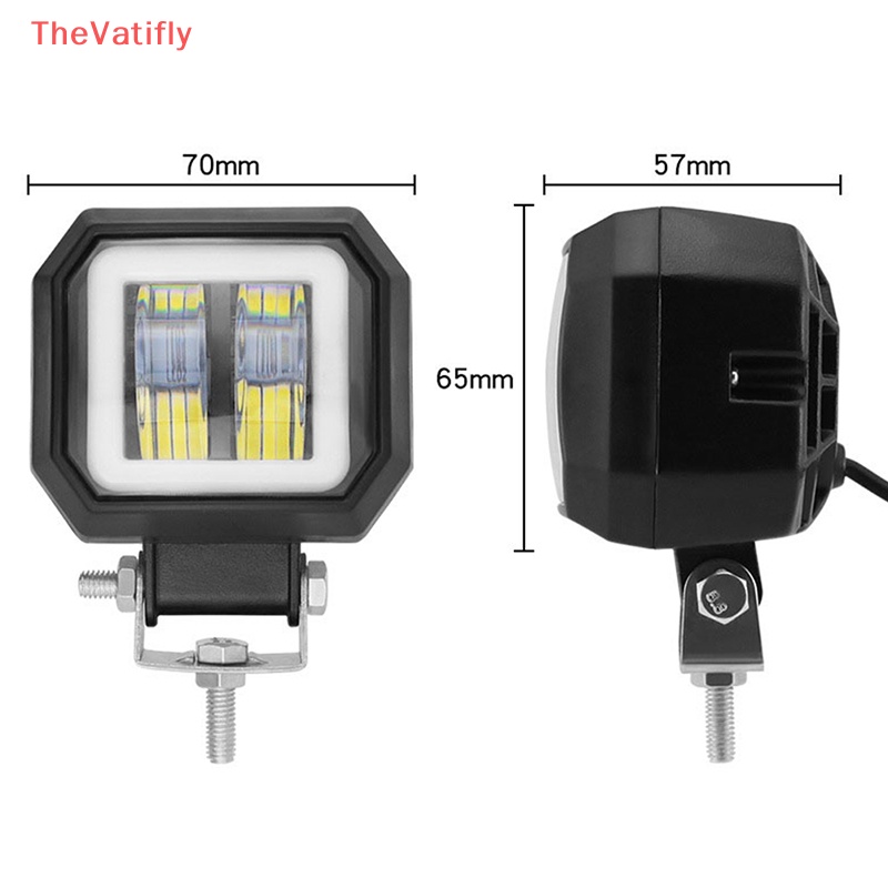 Đèn Pha Led Sương Mù 20W 12V 24V SUV Chuyên Dụng Cho Xe Jeep ATV