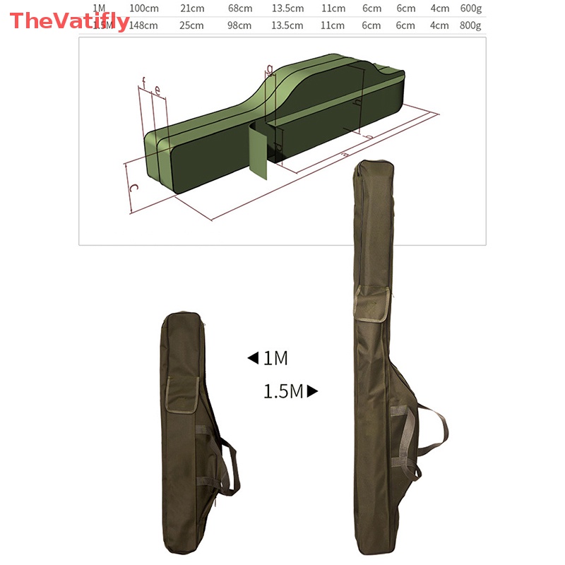 Túi Đựng Cần Câu Cá Mềm Có Thể Gấp Gọn Tiện Dụng