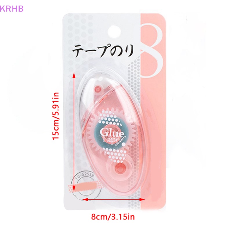 Băng Keo Hai Mặt Họa Tiết Chấm Bi Dùng Trang Trí Album Ảnh Trường Học DIY Mới