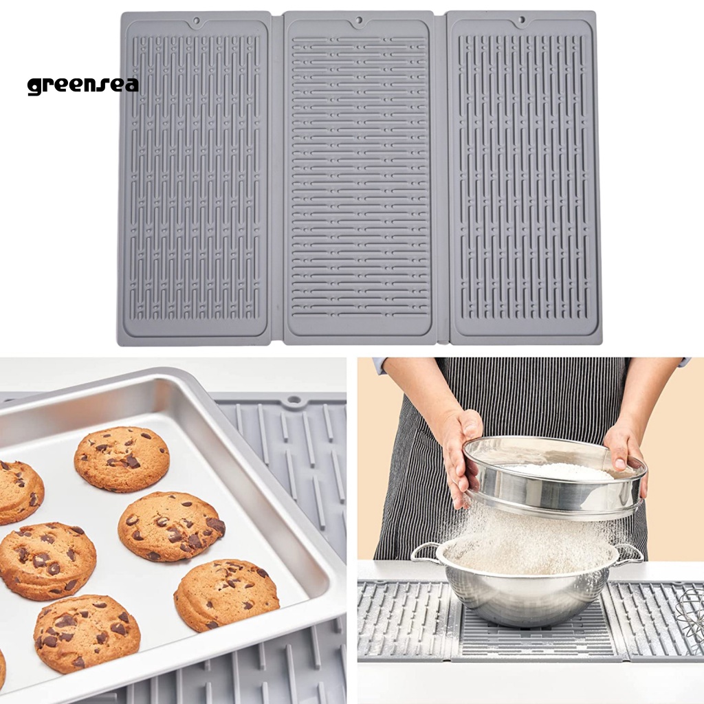 Thảm Lót Ráo Nước Cho Nhà Bếp Có Thể Gấp Gọn Tiện Lợi