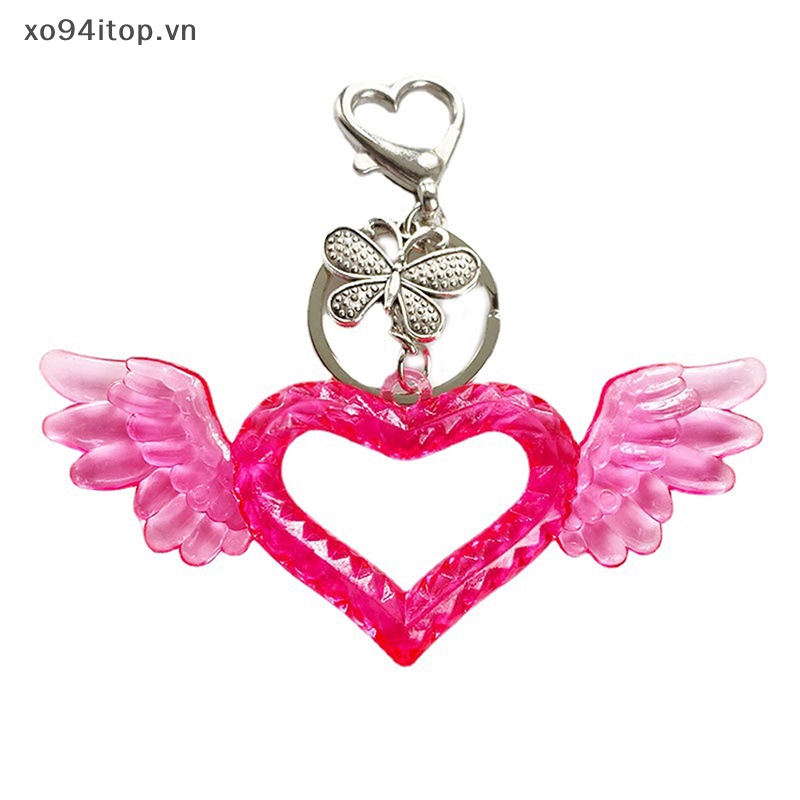 Móc Khóa Điện Thoại XOITOP Pink Y2K Hình Chữ Ch Dễ Thương Phong Cách Hàn Quốc Cho Nữ