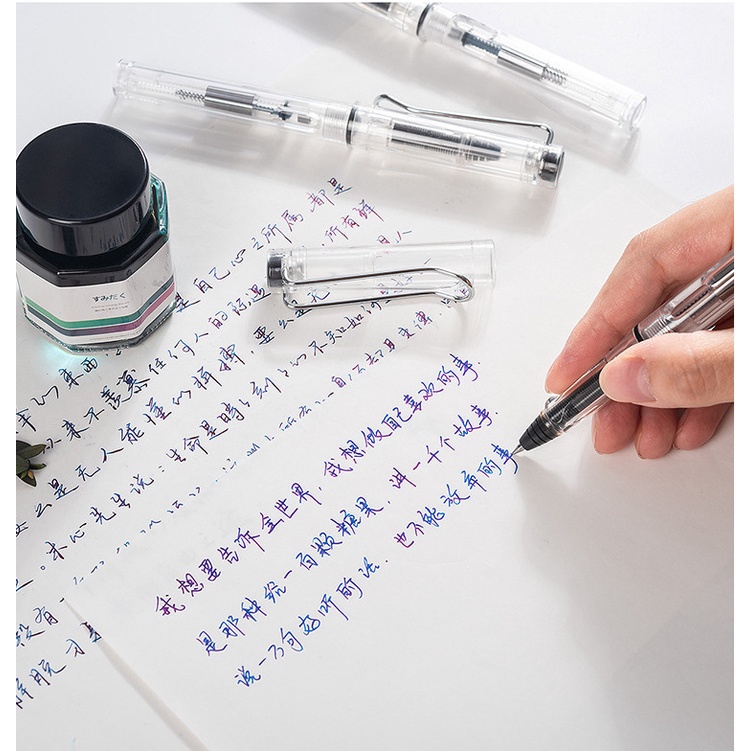 Trong Suốt Bút Mực gel Ngòi 0.38 / 0.5mm