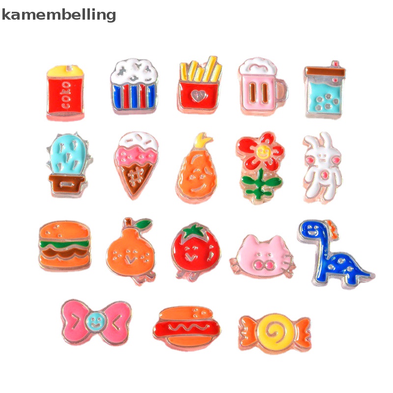 Set 10 Phụ Kiện Trang Trí Điện Thoại Đồ Chơi Mô Phỏng kamembelling Diy