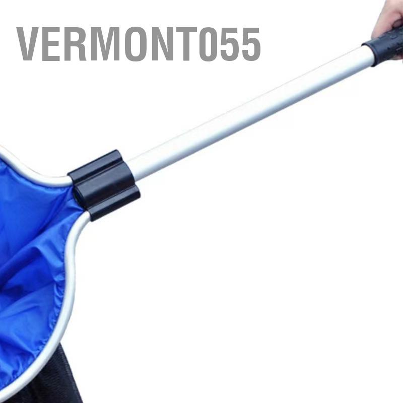 Vermont055 Lưới Đánh Cá Bán Thấm Mềm Vải Nylon Chống Trượt Nhôm Tay Cầm Chuyển Cho Koi Rồng