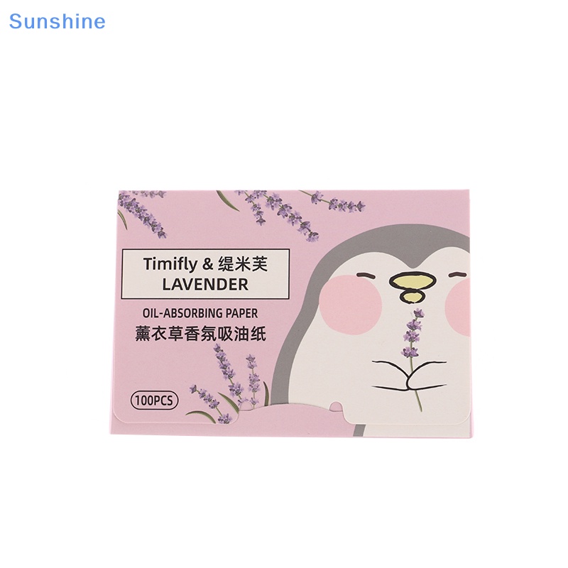 Set 100 Giấy Thấm Dầu Làm Sạch Da Mặt Tiện Dụng