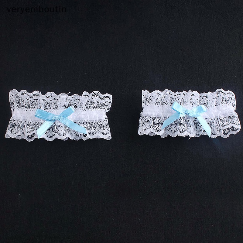 Bộ Vòng Đeo Cổ + Nhẫn Đeo Đùi Ren Kiểu Công Chúa Vui Nhộn Cho Cô Dâu Trong Ngày Cưới n