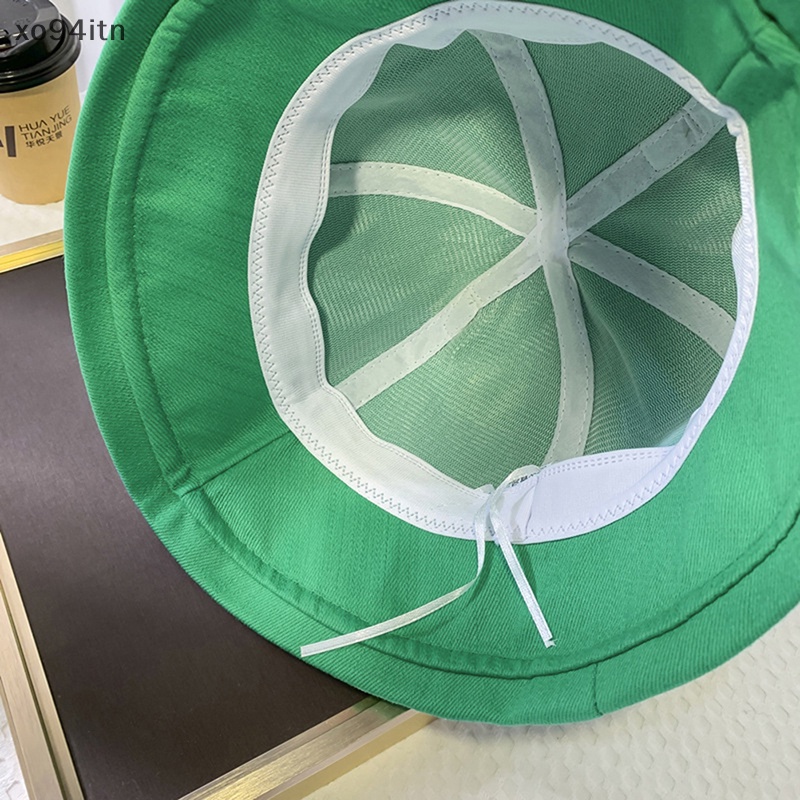 Nón Bucket Họa Tiết Ếch Hoạt Hình Dễ Thương Cho Nam Và Nữ