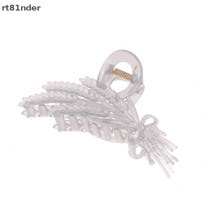 Rt Kẹp Tóc Hình Cá Mập Bằng Acrylic Màu Thạch Cho Nữ
