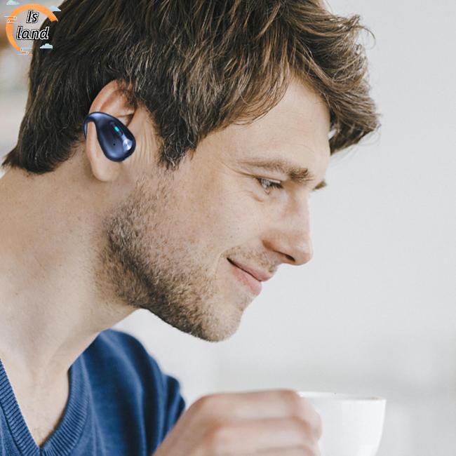 [IS] Tai Nghe Thể Thao Kẹp Tai Không Dây Bluetooth Chống Tiếng Ồn Có Thể Điều Chỉnh Âm Lượng