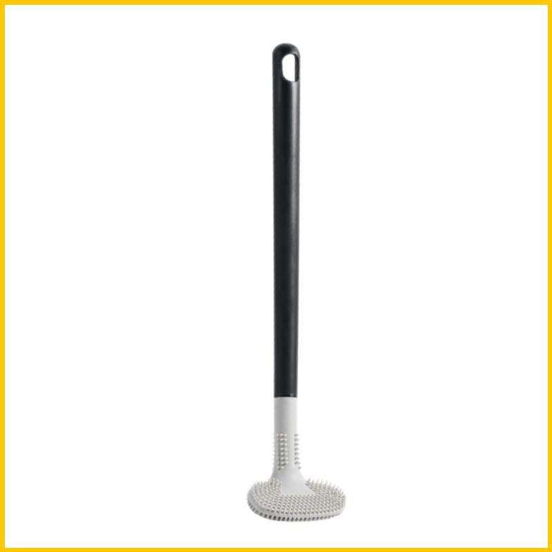 Bàn Chải Silicone Cán Dài Vệ Sinh Góc Chết Tiện Dụng