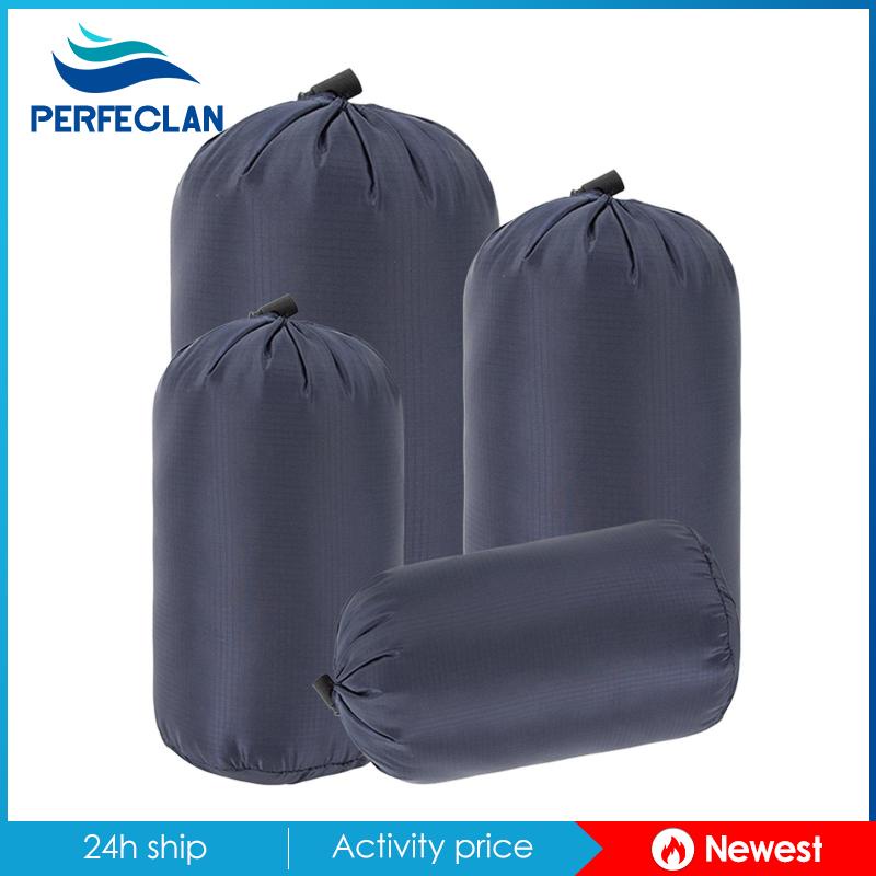 [Perfeclan] 4 Túi Ngủ Nylon Nén Gọn Nhẹ Dùng Khi Đi Du Lịch
