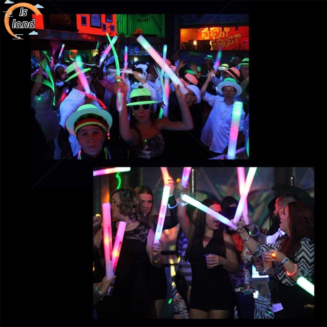 Gậy Phát Sáng Led Nhiều Màu Sắc Độc Đáo Trang Trí Tiệc Cưới / Sinh Nhật