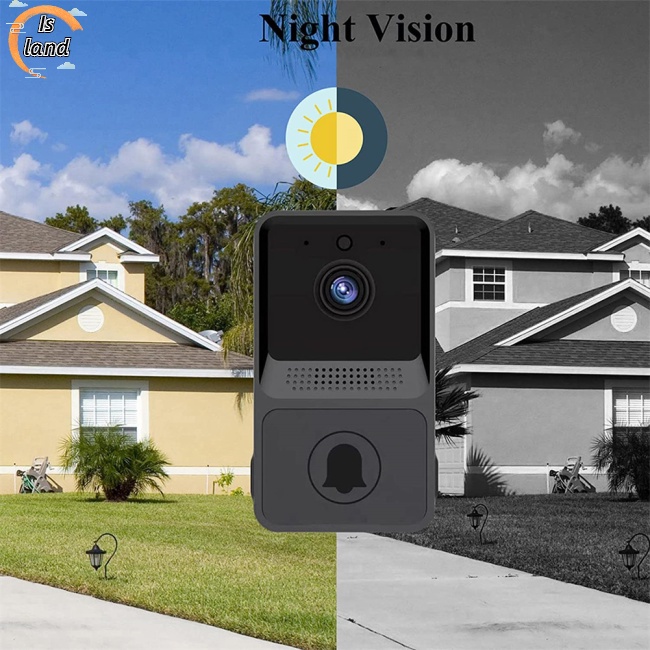 Bộ Chuông Cửa Mini Không Dây Kết Nối Wifi Bảo Vệ An Toàn Có Ghi Âm Hai Chiều