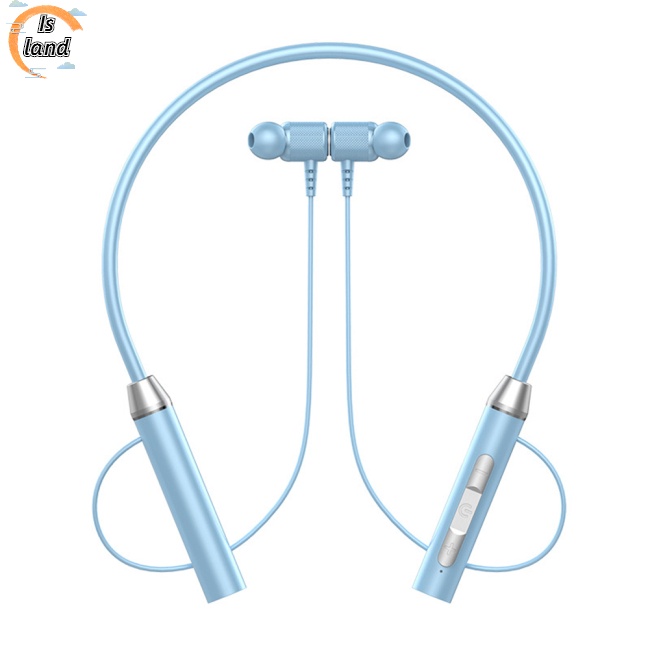 Tai Nghe Nhét Tai Bluetooth 5.2 Đeo Cổ Giảm Tiếng Ồn Tiện Dụng