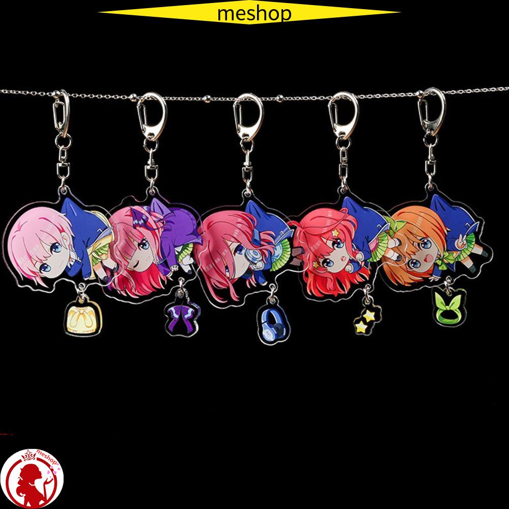 Móc Khóa In Hình Nhân Vật Anime Itsuki Ichika Nakano Nino