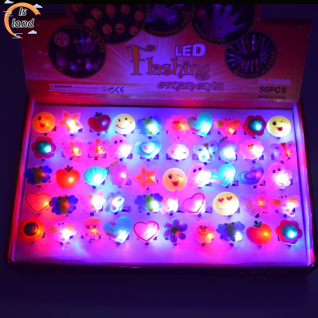 Vòng Đèn Led Nhiều Màu Dễ Thương Kèm Pin Cho Bé