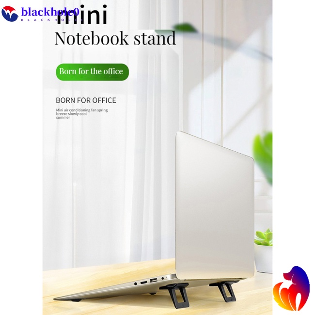 Bộ 2 Chân Đỡ Laptop Chống Trượt Có Bàn Phím Mini Tiện Dụng