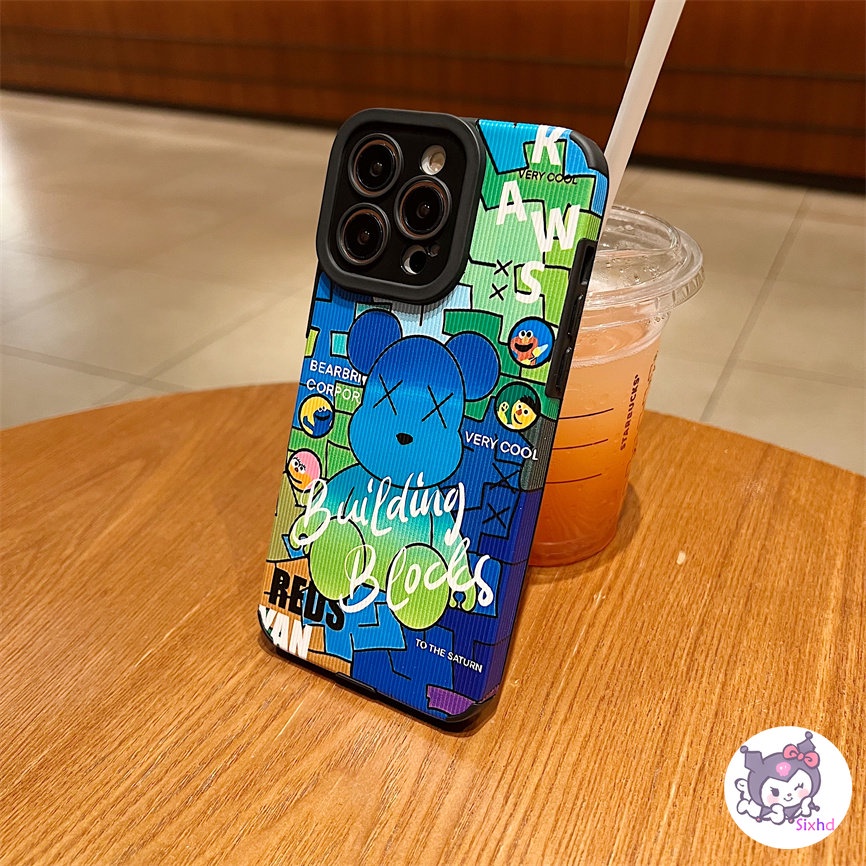 Ốp Điện Thoại Silicon Họa Tiết Chú Gấu Nhiều Màu Dễ Thương Cho iPhone 14 13 12 11 Pro Max SE2020 X Xr Xs Max 8 7 Plus XJJJJ