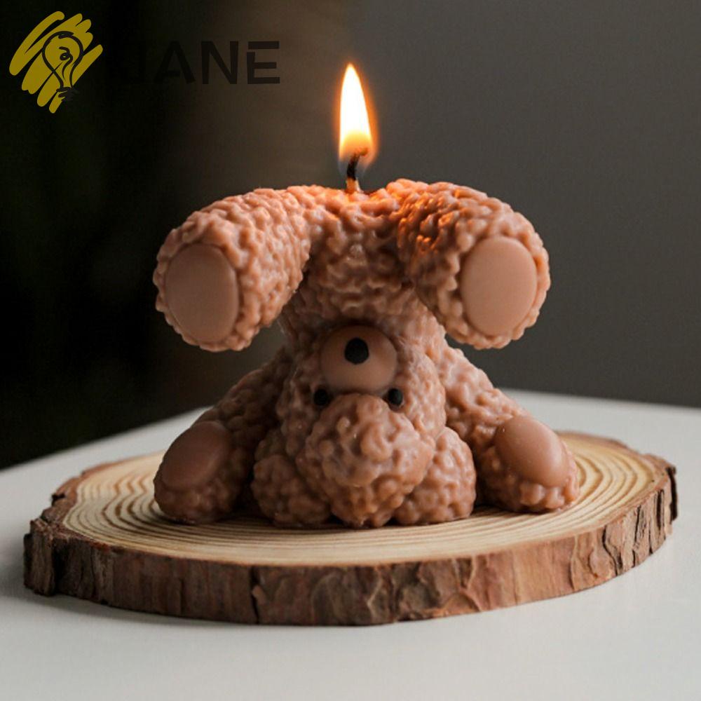 Khuôn Silicone Làm Nến Thủ Công Hình Chú Gấu