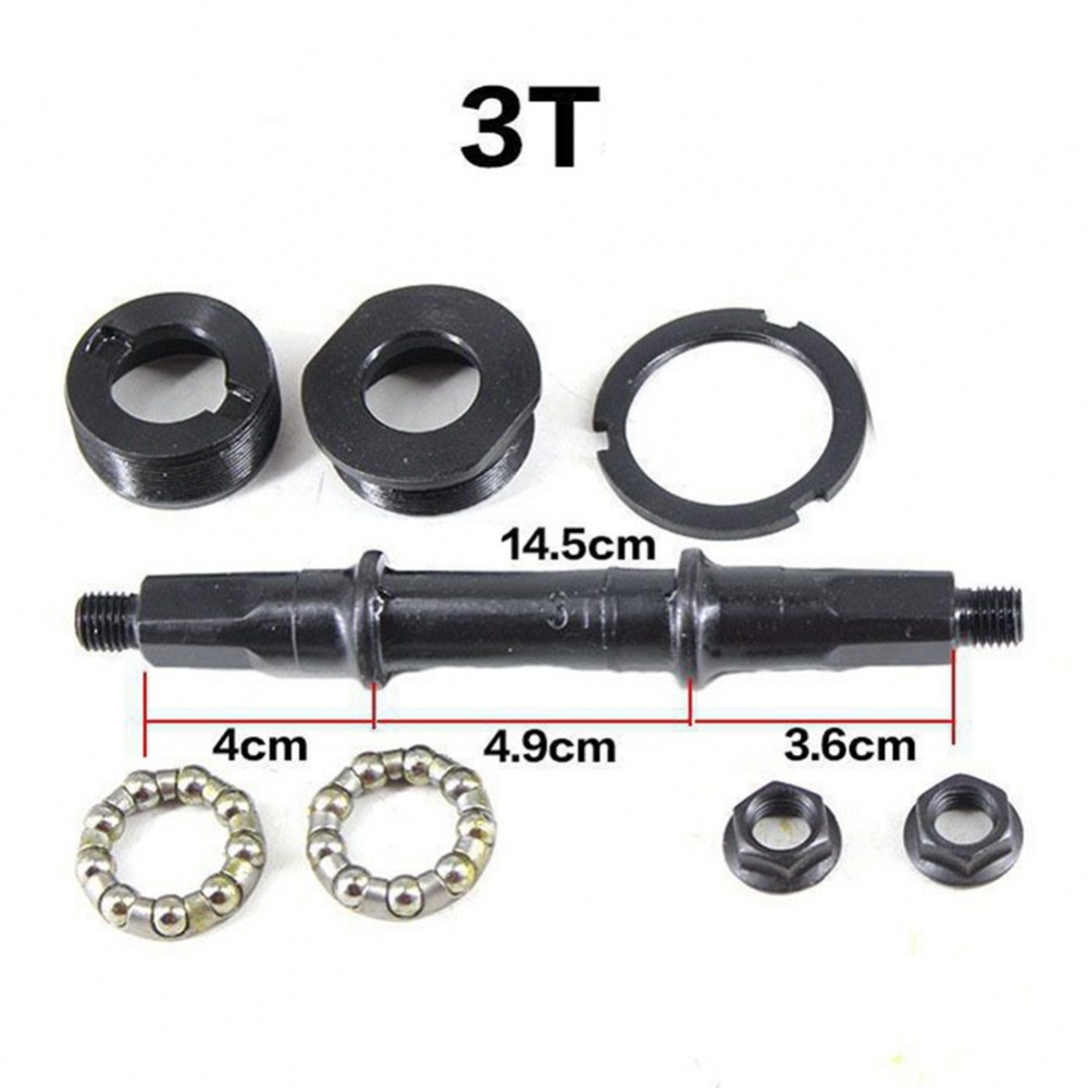 Bộ Trục Dưới Xe Đạp Bằng Thép 68mm BB Vỏ Sò Nhiều Kích Thước 250g Mới Nhất