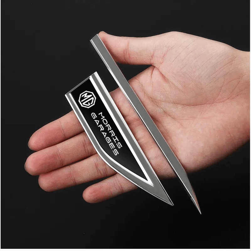 FENDER Miếng Dán Kim Loại Trang Trí Tấm Chắn Bùn Xe Hơi MG 3 4 5 6 ZS HS