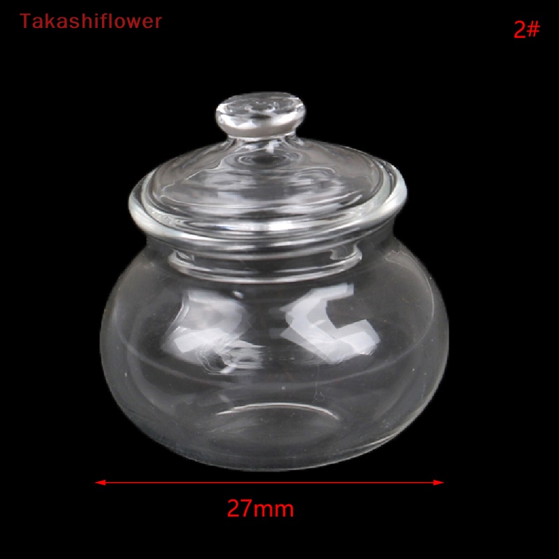 Lọ Thủy Tinh Mini Đựng Kẹo 1: 12 Trang Trí Nhà Búp Bê