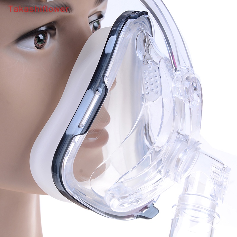 (Takashiflower) 1x FM Mũi Cho Giao Diện CPAP s Có Dây Đeo Đầu Và Vòng Cổ