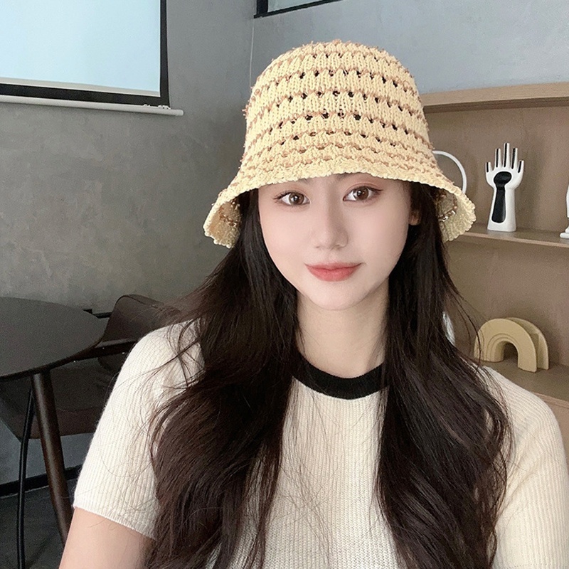 Nón Tai Bèo Đan Cói Vành Nhỏ Che Nắng Thời Trang Mùa Hè Cho Nữ