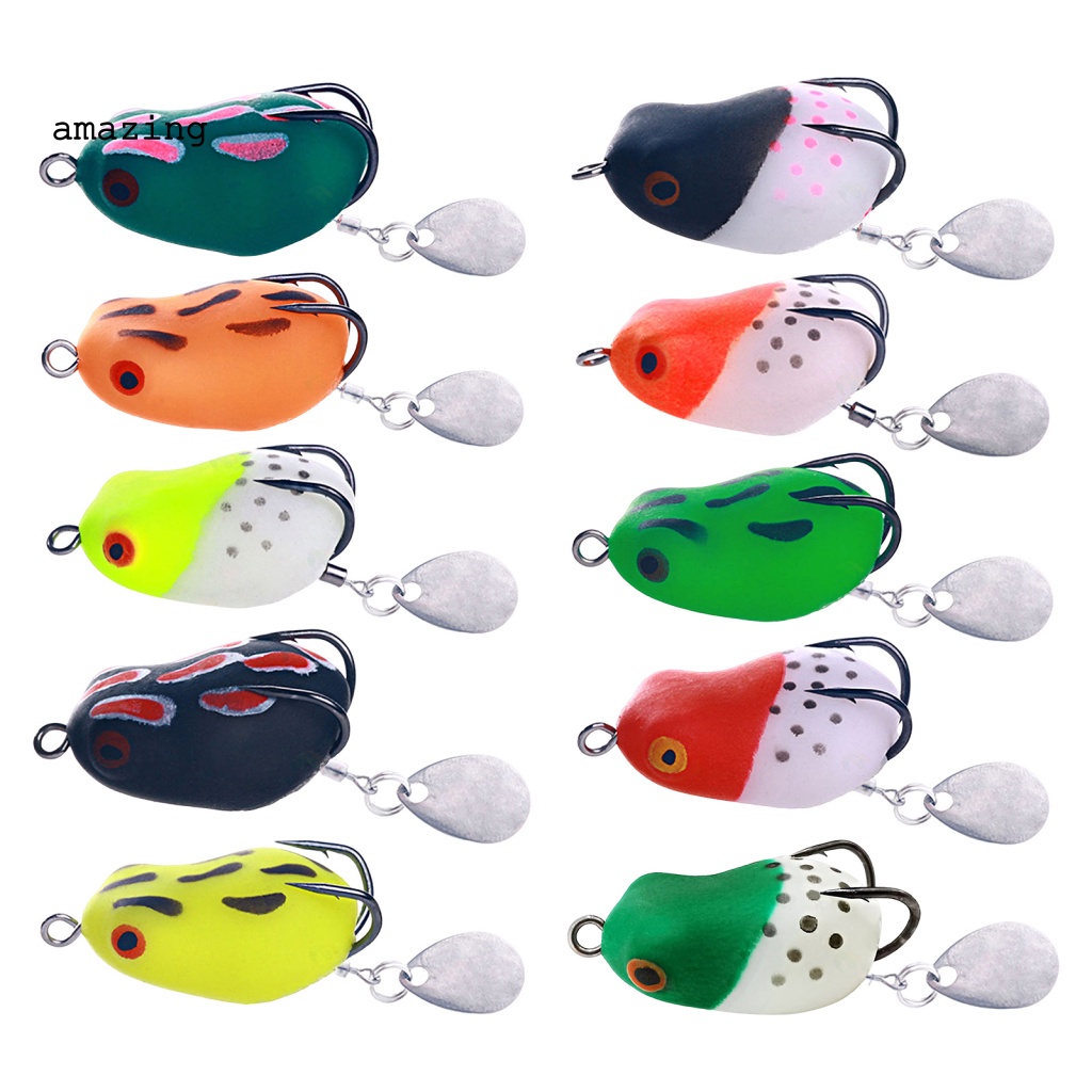 Mồi Câu Cá Mini 3CM / 4G Mềm Mại Màu Sắc Tươi Sáng Có Thể Tái Sử Dụng